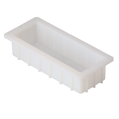Hochwertiger, Wiederverwendbarer Silikonseifeform, Einfach zu, Nicht Stickig, Hitzebeständig-ideal für Seife, Handwerk, Brotform, Kerzenherstellung, Dessert von HUSHUI