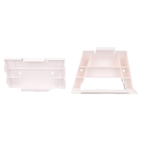 Router- und Stromversorgungswandhalterung, Kompatibles Gerät, Platzsparendes Design, weiß, für Gen 3 und V3 von HUSHUI