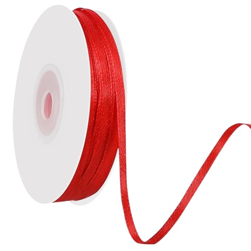 91 m Schleifenband Rot, Rot Band Eukalyptus Dekoband, 3 mm Satinband Geschenkband für Basteln Geschenkverpackung Geburtstag Hochzeit Deko Urlaubsdekoration 91 m Schleifenband Rot, Rot Band Eukalyptus Dekoband, 3 mm Satinband Geschenkband für Basteln Geschenkverpackung Geburtstag Hochzeit Deko Urlaubsdekoration von HUTHUHNHN