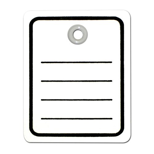 1.000 Preisschilder Öse 48x65 mm weiß Aufdruck: Liniert | Hängeetiketten einzeln geschnitten | Kartonetiketten | HUTNER 1.000 Preisschilder Öse 48x65 mm weiß Aufdruck: Liniert | Hängeetiketten einzeln geschnitten | Kartonetiketten | HUTNER von HUTNER