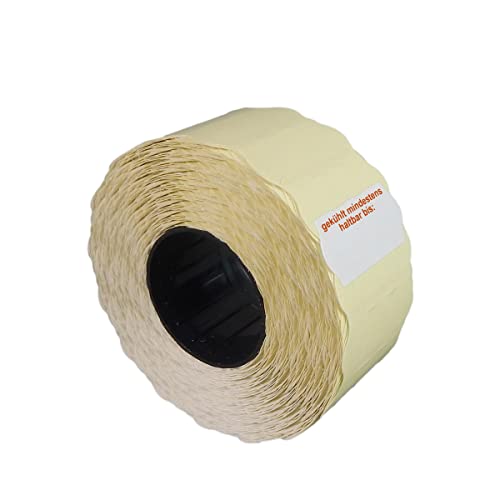 30 Rollen Preisetiketten 26x12 weiss Tiefkühl Aufdruck: gekühlt mindestens haltbar bis | 45.000 Etiketten | Preisauszeichner Etiketten | HUTNER 30 Rollen Preisetiketten 26x12 weiss Tiefkühl Aufdruck: gekühlt mindestens haltbar bis | 45.000 Etiketten | Preisauszeichner Etiketten | HUTNER von HUTNER
