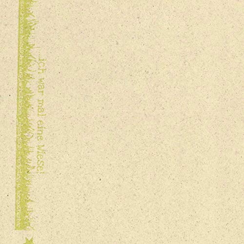 Blumenpapier aus Graspapier neural 75 cm x 330 m | 40 g/m² Graspapier | Blumenseide auf Rolle | Blumen verpacken | HUTNER von HUTNER