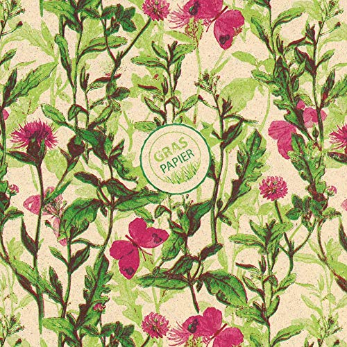 FSC Seidenpapier Bunte Wiese 75 cm x 330 m | 40 g/m² Graspapier | auf Rolle | Blumen verpacken | HUTNER FSC Seidenpapier Bunte Wiese 75 cm x 330 m | 40 g/m² Graspapier | auf Rolle | Blumen verpacken | HUTNER von HUTNER