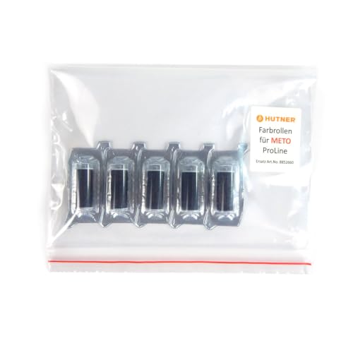 Farbrollen für METO Preisauszeichner ProLine S & M - ersetzt Art.No. 8852660-5 Stück Tintenrollen Farbrollen für METO Preisauszeichner ProLine S & M - ersetzt Art.No. 8852660-5 Stück Tintenrollen von HUTNER