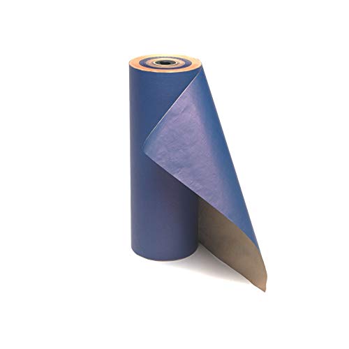 Große Rolle Geschenkpapier blau 50 cm x 400 m | 50 g/m² Secare Rolle | Secare Rolle | HUTNER von HUTNER