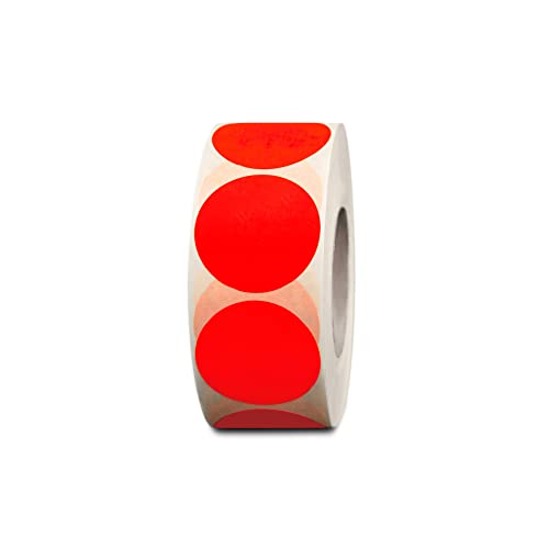 HUTNER Aktionsetiketten ohne Aufdruck ø 32mm leucht-rot permanent 10.000 runde Aufkleber, Haftetiketten, runde Etiketten HUTNER Aktionsetiketten ohne Aufdruck ø 32mm leucht-rot permanent 10.000 runde Aufkleber, Haftetiketten, runde Etiketten von HUTNER
