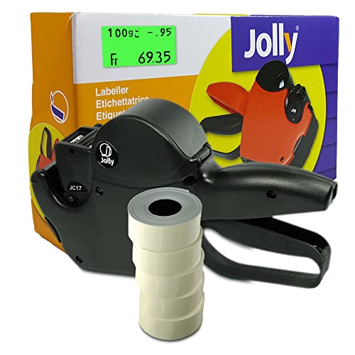 Preisauszeichner Set Jolly C17 inkl. 5 Rollen 26x16RE Preisetiketten - leucht-grün permanent | MHD Datumsauszeichner | HUTNER Preisauszeichner Set Jolly C17 inkl. 5 Rollen 26x16RE Preisetiketten - leucht-grün permanent | MHD Datumsauszeichner | HUTNER von HUTNER