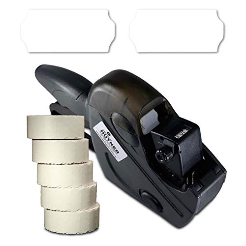 Preisauszeichner Set Uno C8 inkl. 5 Rollen 26x12 Preisetiketten - weiss permanent | MHD Datumsauszeichner | HUTNER Preisauszeichner Set Uno C8 inkl. 5 Rollen 26x12 Preisetiketten - weiss permanent | MHD Datumsauszeichner | HUTNER von HUTNER