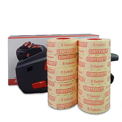 SET Contact Premium Datumsauszeichner 8.26 DT Focus inkl. 10 Rollen Preisetiketten - mindestens haltbar bis Tiefkühl | Contact Preisauszeichner | HUTNER SET Contact Premium Datumsauszeichner 8.26 DT Focus inkl. 10 Rollen Preisetiketten - mindestens haltbar bis Tiefkühl | Contact Preisauszeichner | HUTNER von HUTNER