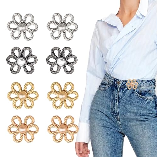 HUTRADE 8 Stücke Knöpfe Hosen Enger Machen, hosenpins, hosenbund enger machen, hosenpins,Hosenknöpfe, Jeansknopf, Kleidung Verstellbare Taille Schnallen HUTRADE 8 Stücke Knöpfe Hosen Enger Machen, hosenpins, hosenbund enger machen, hosenpins,Hosenknöpfe, Jeansknopf, Kleidung Verstellbare Taille Schnallen von HUTRADE