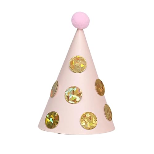 10 Pcs Glücklich Geburtstag Hut Papier Kegel Kappen Erwachsene Kinder Geburtstag Party Dekoration Lieferungen Für Geburtstag(Color 2) von HUWOYG