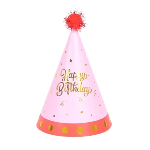 10 stücke Geburtstag Hut Kinder Erwachsene Geburtstag Hut Party Hut Geburtstag Partei Liefert Für Geburtstag(Color 2) von HUWOYG
