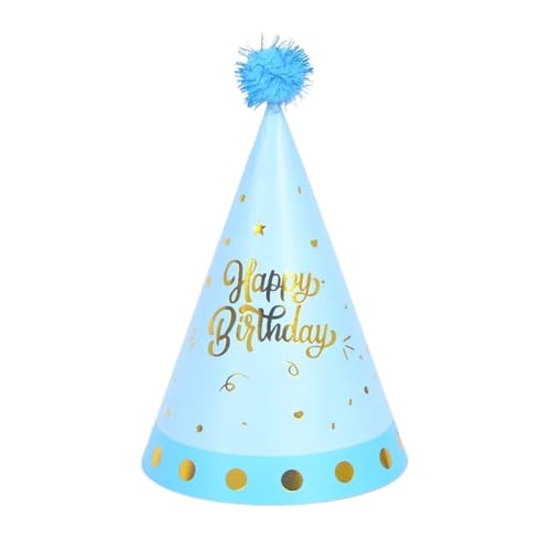 10 stücke Geburtstag Hut Kinder Erwachsene Geburtstag Hut Party Hut Geburtstag Partei Liefert Für Geburtstag(Color 3) von HUWOYG