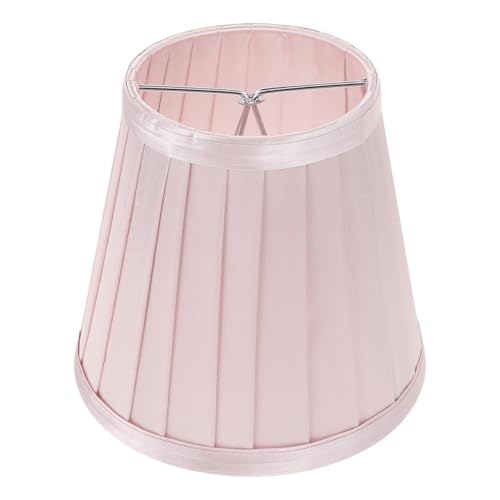 HUWOYG Lampenschirm Lampenschirm aus Stoff, for Zuhause, Tischdekoration, Schlafzimmer, dekorativ, einfach, praktisch, Lichtzubehör, Tuch(Pink Purple) von HUWOYG