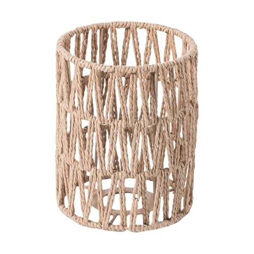 HUWOYG Lampenschirm Rattan-Lampenschirm, Hängelampenschirm, handgewebt, Heimdekoration, Deckenlampe, gewebter Lampenschirm HUWOYG Lampenschirm Rattan-Lampenschirm, Hängelampenschirm, handgewebt, Heimdekoration, Deckenlampe, gewebter Lampenschirm von HUWOYG
