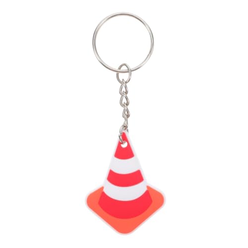 HVBIHRJIP 10pcs Verkehrskegel Schlüsselanhänger: Mini -Verkehrskegel Schlüssel Ring niedliche Keyrings für Geburtstagskonstruktion Themenparty bevorzugt Rucksackauto Geschenk von HVBIHRJIP
