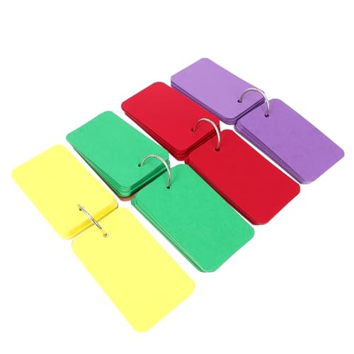 HVBIHRJIP 4pcs Schlüsselbund Mini Tragbares Notizbuch Creative Loose-Leaf Memo Pads Schulbüroversorgung HVBIHRJIP 4pcs Schlüsselbund Mini Tragbares Notizbuch Creative Loose-Leaf Memo Pads Schulbüroversorgung von HVBIHRJIP