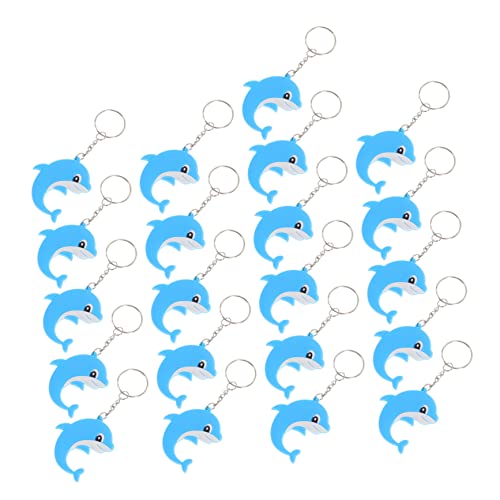 HVBIHRJIP Sommerspaß 21pcs Cartoon Delphin Schlüsselbund Hanging Decor Party Requisiten für Erwachsene Jungen und Mädchen von HVBIHRJIP