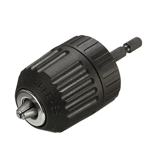 HVLVTAKANF 1/4" Sechskant 0,8-10 mm Keyless Bohrfutter Konvertergewinde Schnellwechseladapter SDS-Plus-Schaft Spannfutter HVLVTAKANF 1/4" Sechskant 0,8-10 mm Keyless Bohrfutter Konvertergewinde Schnellwechseladapter SDS-Plus-Schaft Spannfutter von HVLVTAKANF