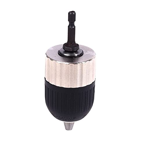 HVLVTAKANF 2–13 mm Spannbereich selbstsicherndes schlüsselloses elektrisches Bohrfutter-Schraubendreher-Werkzeug schlüsselloser Adapter Schlag-Sechskantschaft Spannfutter HVLVTAKANF 2–13 mm Spannbereich selbstsicherndes schlüsselloses elektrisches Bohrfutter-Schraubendreher-Werkzeug schlüsselloser Adapter Schlag-Sechskantschaft Spannfutter von HVLVTAKANF