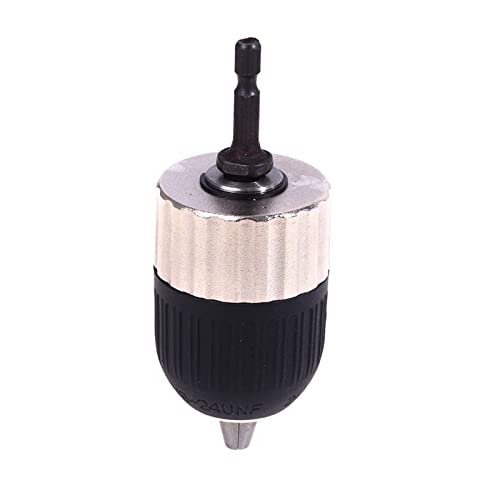 HVLVTAKANF 2–13 mm Spannbereich selbstsicherndes schlüsselloses elektrisches Bohrfutter-Schraubendreher-Werkzeug schlüsselloser Adapter Schlag-Sechskantschaft Spannfutter HVLVTAKANF 2–13 mm Spannbereich selbstsicherndes schlüsselloses elektrisches Bohrfutter-Schraubendreher-Werkzeug schlüsselloser Adapter Schlag-Sechskantschaft Spannfutter von HVLVTAKANF