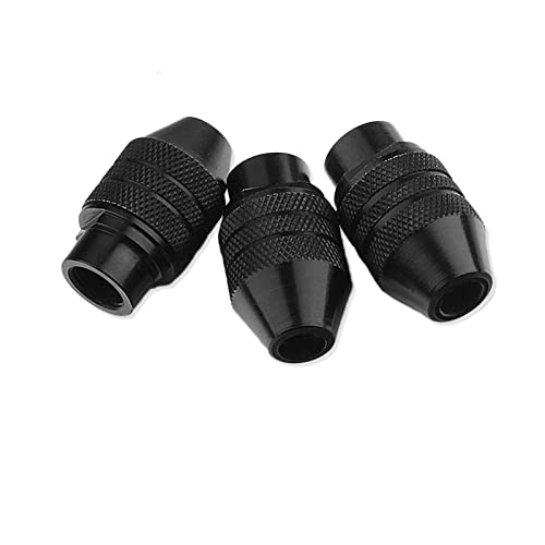 HVLVTAKANF 3pcs Mini Multi Keyless Bohrfutter Schnellwechselfutter Ersatz passend for Dremel Rotationswerkzeuge Spannfutter HVLVTAKANF 3pcs Mini Multi Keyless Bohrfutter Schnellwechselfutter Ersatz passend for Dremel Rotationswerkzeuge Spannfutter von HVLVTAKANF