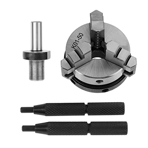 HVLVTAKANF Drehmaschine for Griff, Zubehör, Scroll, Haushalt, einfach zu bedienen, Holzbearbeitung, selbstzentrierend, 3-Backen-Werkzeuge, manuell, Drehfutter-Set Spannfutter HVLVTAKANF Drehmaschine for Griff, Zubehör, Scroll, Haushalt, einfach zu bedienen, Holzbearbeitung, selbstzentrierend, 3-Backen-Werkzeuge, manuell, Drehfutter-Set Spannfutter von HVLVTAKANF