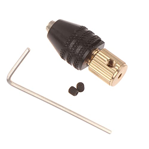 HVLVTAKANF Mini-Bohrfutter Mandril Cartridge Engraver Collet Chuck Electric Motor Shaft Fixture Clamp 0.5-3.2mm Quick Change Chuck Spannfutter(2.3mm) von HVLVTAKANF