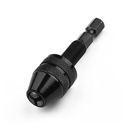 HVLVTAKANF Schnellspannbohrfutter 0,3-8 mm Elektrobohrer Spannzangenwerkzeuge 1/4 Quot;Sechskantschaft-Schnellwechsel-Konverter Schlagschrauber-Adapter Spannfutter(0.334mm) von HVLVTAKANF