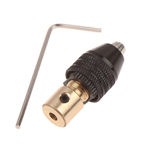 HVLVTAKANF Sechskantschaft-Rundgriff Dreibacken-Schraubendreher-Adapter THGS Mini 0,3-3,5 mm Elektro-Bohrfutter-Bit-Werkzeug-Set Spannfutter(2mm) von HVLVTAKANF