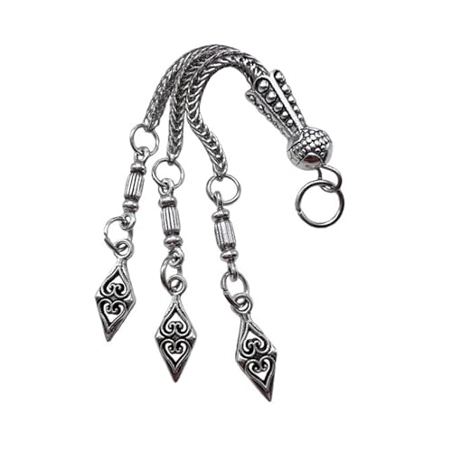 Antique Silver Quasten Pinsel Metallzubehör Personalisierte Schmuckzubehör Halskettenanschlüsse von HVRFJXI