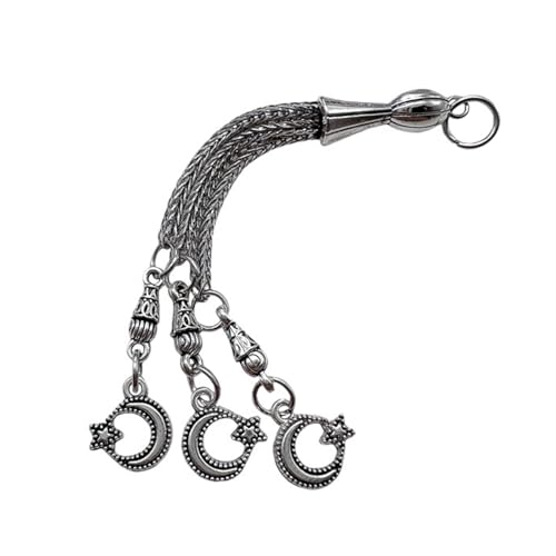 Antique Silver Quasten Pinsel Metallzubehör Personalisierte Schmuckzubehör Halskettenanschlüsse von HVRFJXI
