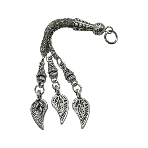 Antique Silver Quasten Pinsel Metallzubehör Personalisierte Schmuckzubehör Halskettenanschlüsse von HVRFJXI