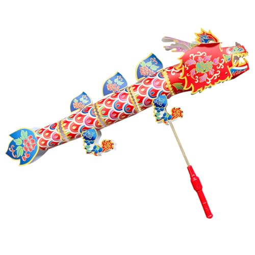 HVRFJXI Traditioneller Papier Drachentanz Licht Chinesisches Neujahr Drachen Thema Papierhandwerk Festliche Party Versorgung Urlaubsdekorationen HVRFJXI Traditioneller Papier Drachentanz Licht Chinesisches Neujahr Drachen Thema Papierhandwerk Festliche Party Versorgung Urlaubsdekorationen von HVRFJXI