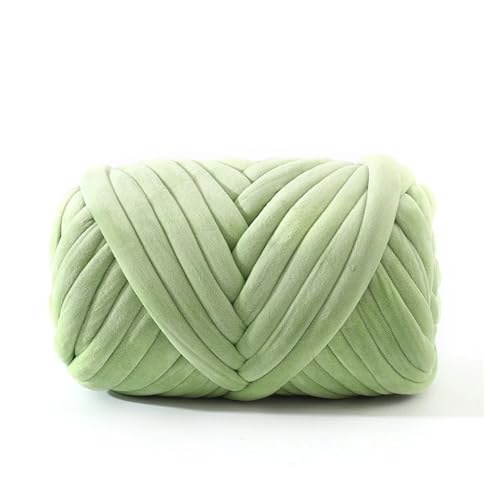Armstrickgarn, 1 kg, super Samt, grobes Garn, dick, sperrig, riesiger Faden, weiße Tasche zum Handstricken, gewebt, DIY, Arm, weich, große Decke, Teppich (Farbe: 26) von HWJFDC