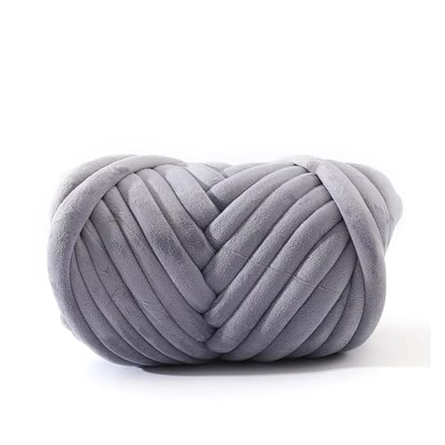 Armstrickgarn, 1 kg, super Samt, grobes Garn, dick, sperrig, riesiger Faden, weiße Tasche zum Handstricken, gewebt, DIY, Arm, weich, große Decke, Teppich (Farbe: 29) von HWJFDC