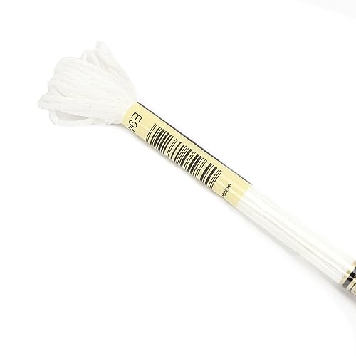 Stickgarn Sticktwist 8 Meter Strang Art Strands Kreuzstichgarn. (Color : 1 Glow in the Dark) von HWJFDC