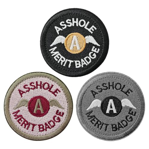 HWQVA 3 bestickte Verdienstabzeichen, taktische Moral-Patches HWQVA 3 bestickte Verdienstabzeichen, taktische Moral-Patches von HWQVA