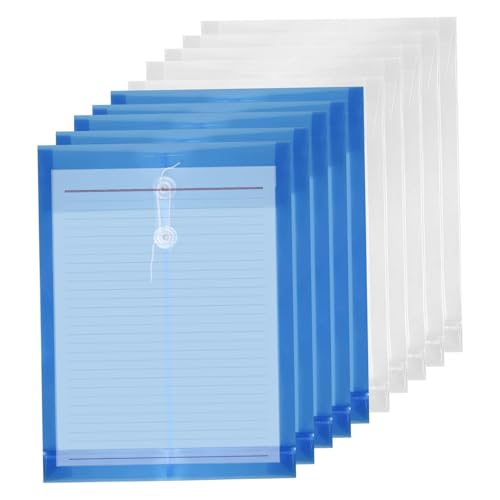 10pcs Kunststoffdateiordner 13x10 Zoll Kunststoffumschläge mit String -Krawatten -Ordnern für Dokumente wasserdichte Ordner für Schulbüro- und Home -Dateiordner 10pcs Kunststoffdateiordner 13x10 Zoll Kunststoffumschläge mit String -Krawatten -Ordnern für Dokumente wasserdichte Ordner für Schulbüro- und Home -Dateiordner von HWXZUUO