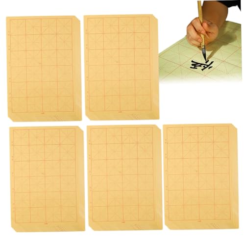 150 Blätter Kalligraphie Set 14.2x9.8x0, 4 Zoll Gitterlayout Kalligraphie Papier mit Tintenabsorption Chinesisches Papier für Praxis und Kunst 150 Blätter Kalligraphie Set 14.2x9.8x0, 4 Zoll Gitterlayout Kalligraphie Papier mit Tintenabsorption Chinesisches Papier für Praxis und Kunst von HWXZUUO