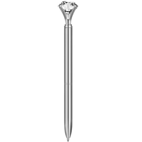 HWXZUUO Kristall -Top -Stifte Metall -Kugelstifte Schreiben von Walzenkugel Silber Kugel Kugelschreiber HWXZUUO Kristall -Top -Stifte Metall -Kugelstifte Schreiben von Walzenkugel Silber Kugel Kugelschreiber von HWXZUUO
