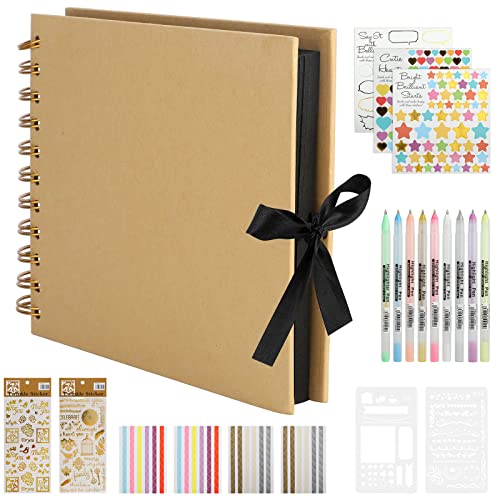 HXC Fotoalbum zum Selbstgestalten DIY Fotoalbum 60 Seiten Schwarz aus Karton Photo Album Fotobuch mit Aufkleber zum Einkleben Kann als Geburtstagsgeschenk Hochzeitstagsgeschenk HXC Fotoalbum zum Selbstgestalten DIY Fotoalbum 60 Seiten Schwarz aus Karton Photo Album Fotobuch mit Aufkleber zum Einkleben Kann als Geburtstagsgeschenk Hochzeitstagsgeschenk von HXC