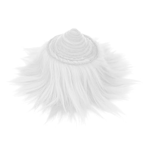 HXJDAM Furry Faux Kunstleder Plüsch, 2 x 80 Zoll Kunstfell Zum Basteln, Craft Plüschstoff, Plüsch Kunstfellstoff Langhaarplüsch fur Wichtelbart Santa Hair Dwarf DIY Dekoration. Weiß HXJDAM Furry Faux Kunstleder Plüsch, 2 x 80 Zoll Kunstfell Zum Basteln, Craft Plüschstoff, Plüsch Kunstfellstoff Langhaarplüsch fur Wichtelbart Santa Hair Dwarf DIY Dekoration. Weiß von HXJDAM