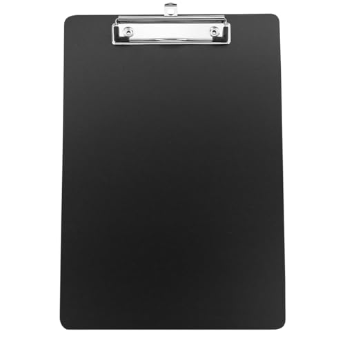 A4 Klemmbrett, schwarzes Kunststoff-Klemmbrett, A4-Schreibblock, mit Metallclip, A4-Klemmbrett, starrer Kunststoff, schwarzes Klemmbrett, Standard-A4-Klemmbretter, für Büro, Schule, Zuhause, A4 Klemmbrett, schwarzes Kunststoff-Klemmbrett, A4-Schreibblock, mit Metallclip, A4-Klemmbrett, starrer Kunststoff, schwarzes Klemmbrett, Standard-A4-Klemmbretter, für Büro, Schule, Zuhause, von HXMJIED