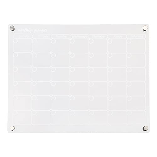 Acryl-Kalender-Planungstafel, multifunktionales Dekorations-Zubehör für Zuhause, Küche, Kühlschrank, Dekoration von HXNH