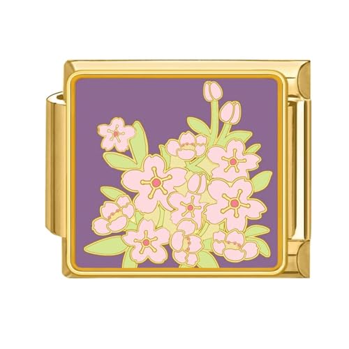 Band Link Werkzeug Strap Link Connector Blume Thema Band Befestigung Edelstahl Textur Schmuck Zubehör Band Link Werkzeug Strap Link Connector Blume Thema Band Befestigung Edelstahl Textur Schmuck Zubehör von HXNH