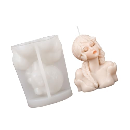Formen zur Herstellung von 3D-Epoxidharz-Dekorationen, Portraitformen, Silikon, Basteln, Anhänger, Gussteile von HXNH