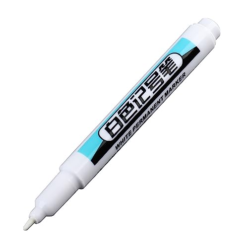 HXNH 4 Stück/Set weiße Marker, Lackstifte, Permanentmarker, Marker auf Ölbasis, Marker für Reifen, Metall, Glas HXNH 4 Stück/Set weiße Marker, Lackstifte, Permanentmarker, Marker auf Ölbasis, Marker für Reifen, Metall, Glas von HXNH