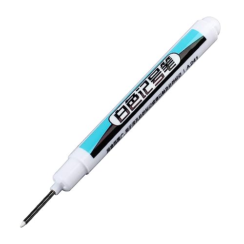 HXNH 4 Stück/Set weiße Marker, Lackstifte, Permanentmarker, Marker auf Ölbasis, Marker für Reifen, Metall, Glas HXNH 4 Stück/Set weiße Marker, Lackstifte, Permanentmarker, Marker auf Ölbasis, Marker für Reifen, Metall, Glas von HXNH
