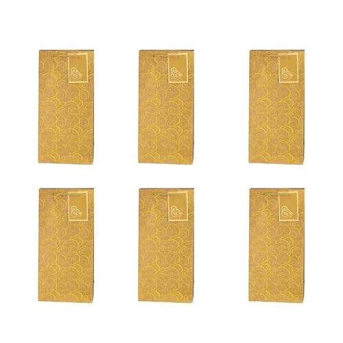 HXNH Wein-Geschenktüten für Weinflaschen, Papiertextur, für sicheren Transport von Flaschen, Jahrestag, 6 Stück HXNH Wein-Geschenktüten für Weinflaschen, Papiertextur, für sicheren Transport von Flaschen, Jahrestag, 6 Stück von HXNH